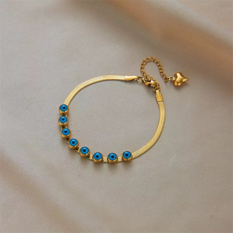 Evil eye bracelet