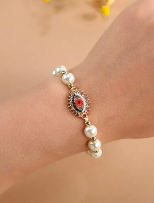 Evil eye bracelet