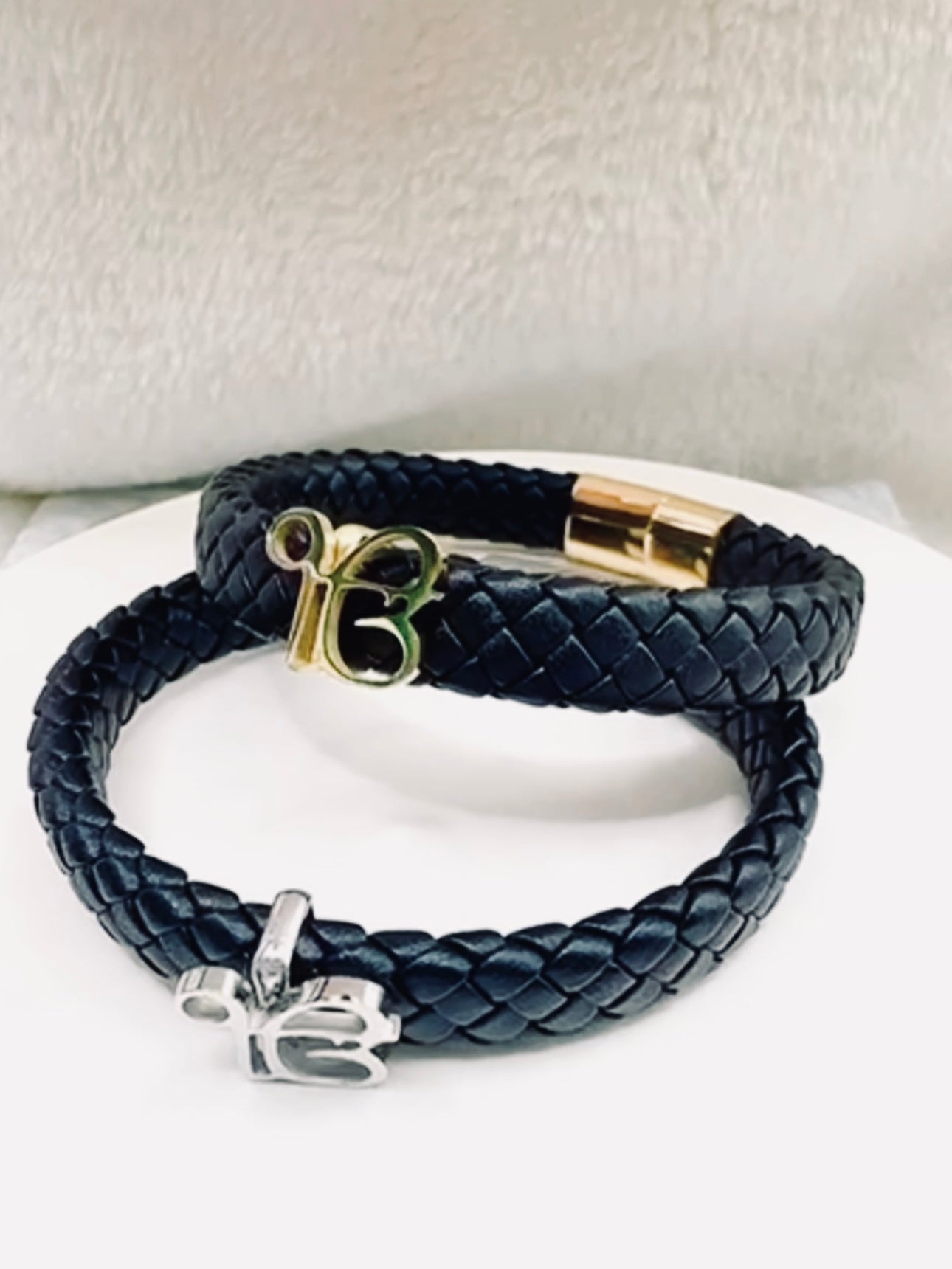 Ek Onkar Bracelet Leather