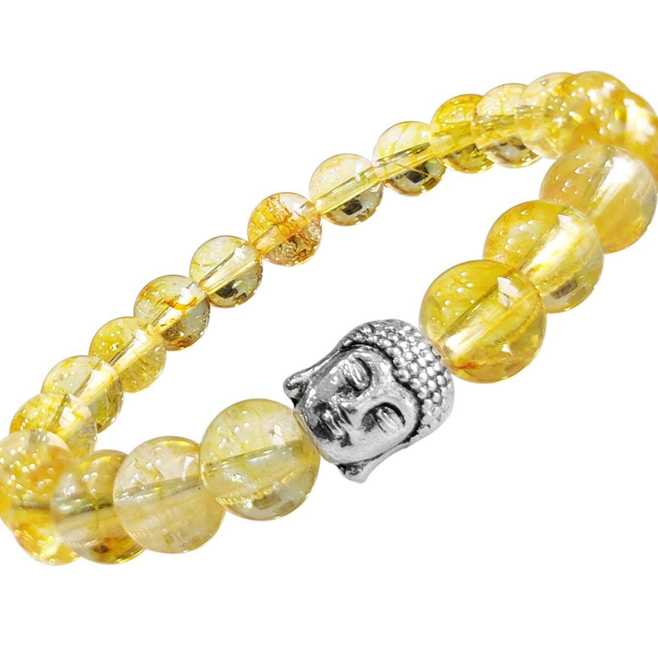 Citrine Buddha bracelet