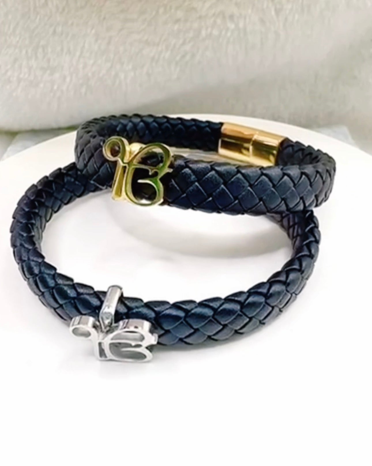 Ek Onkar Bracelet Leather