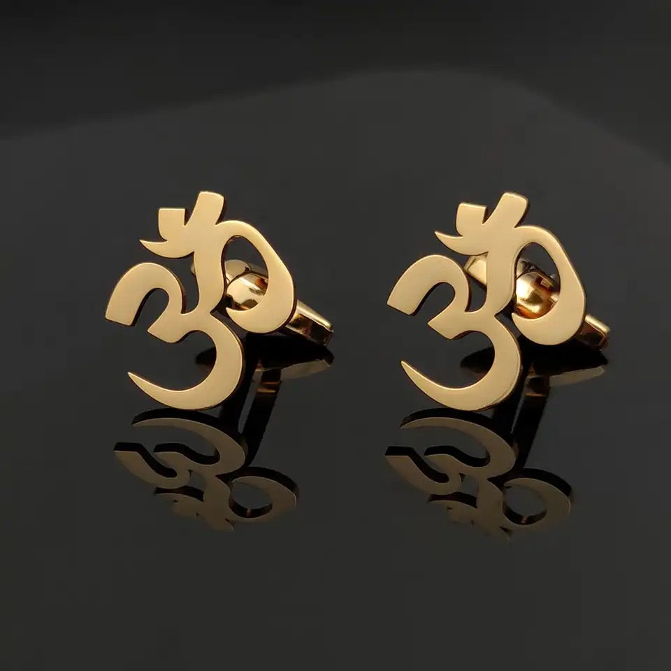 Om cufflinks