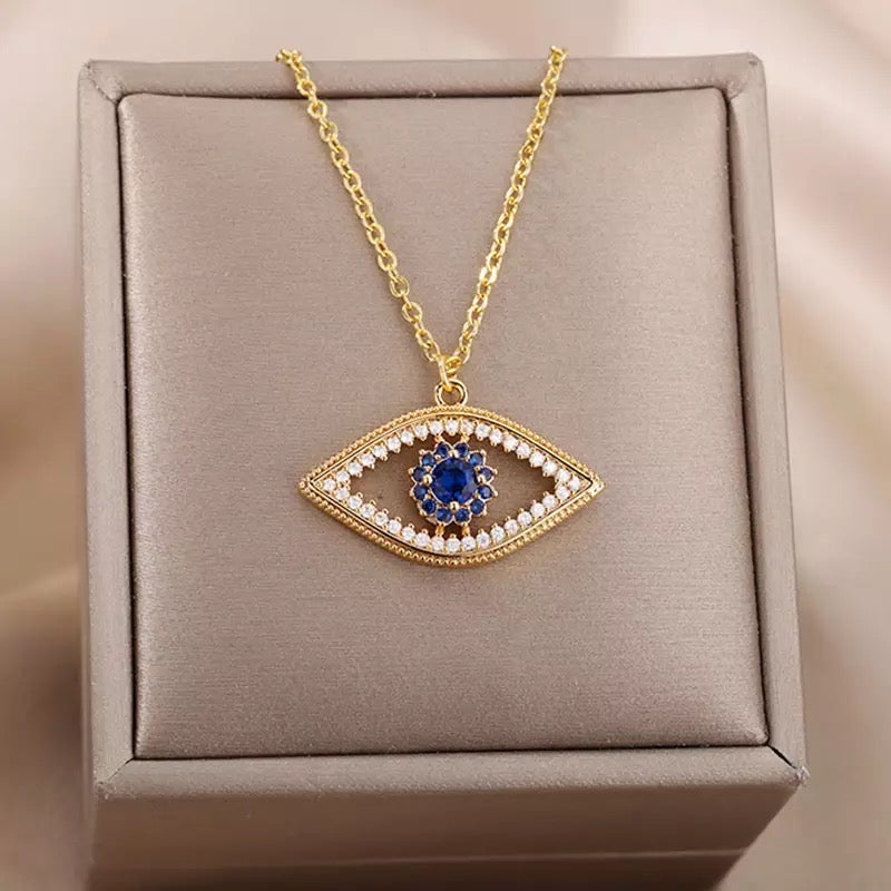 Evil eye necklace