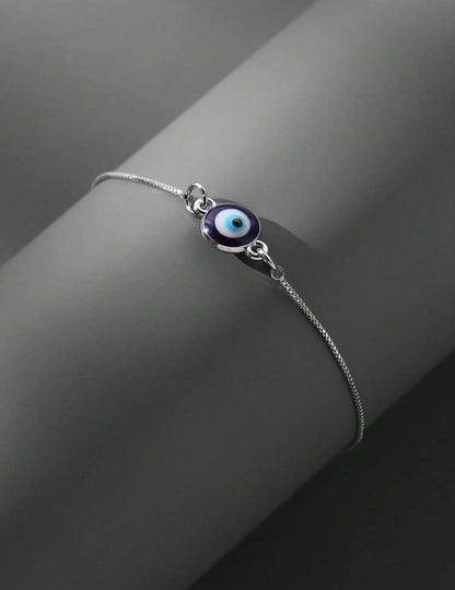 Minimalist Evil eye bracelet