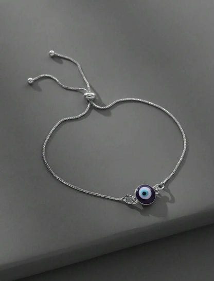 Minimalist Evil eye bracelet