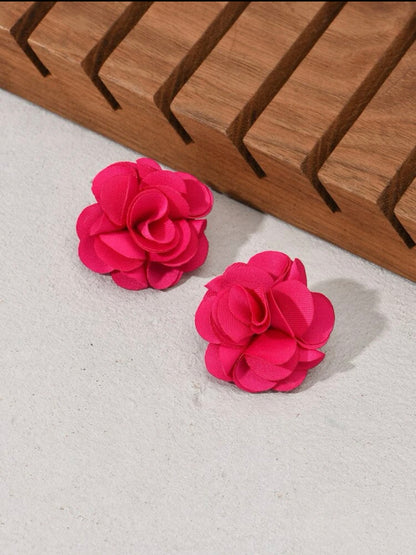 Flower earrings