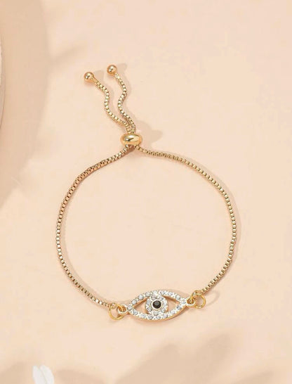 Evil eye charm bracelet