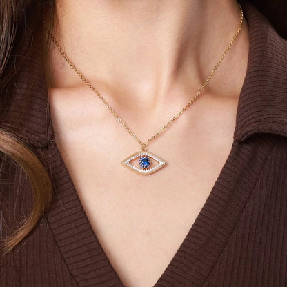 Evil eye necklace