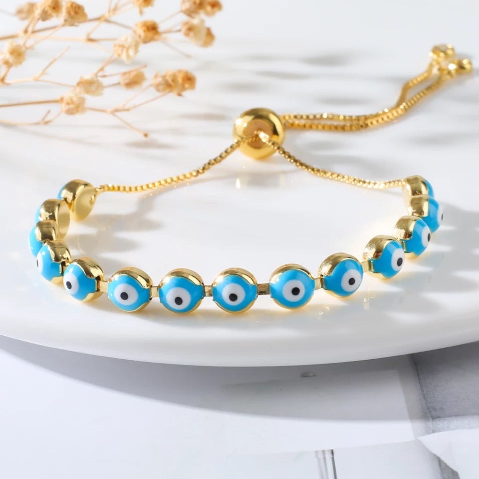 Evil eye bracelet