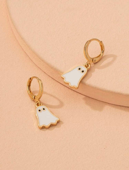 Ghost Charm Earrings