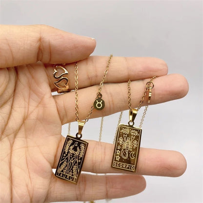 Zodiac signs necklace