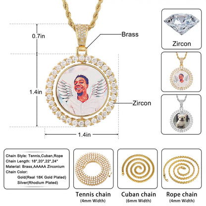 Custom Pendant with Photo