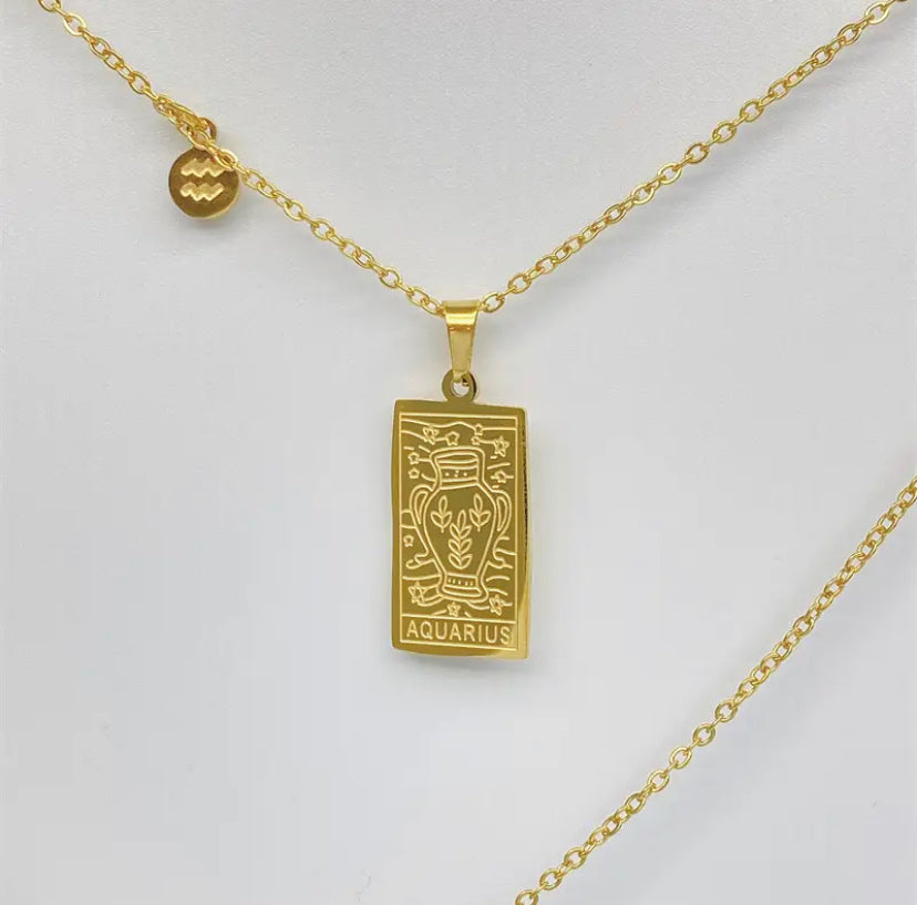 Zodiac signs necklace