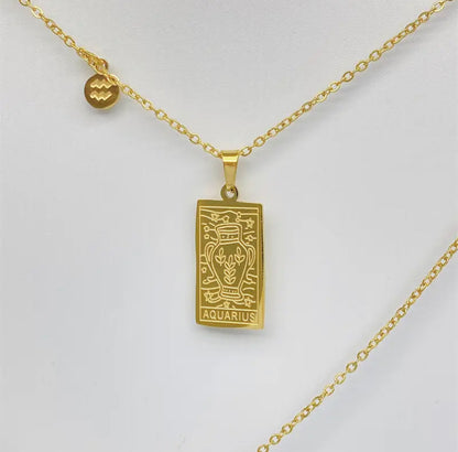 Zodiac signs necklace
