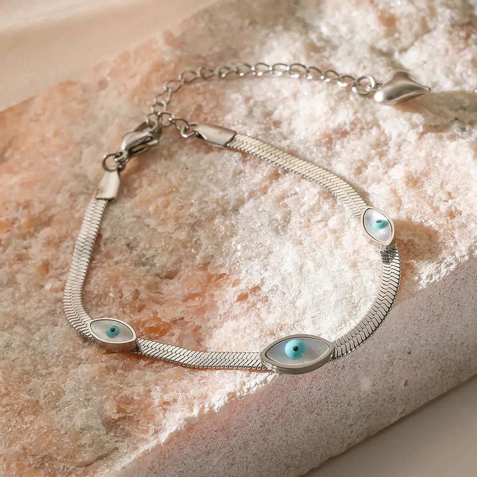Evil eye bracelet