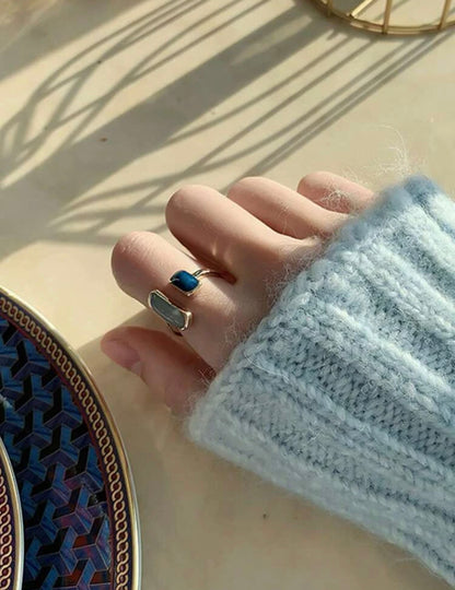 Aquamarine ring