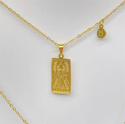 Zodiac signs necklace