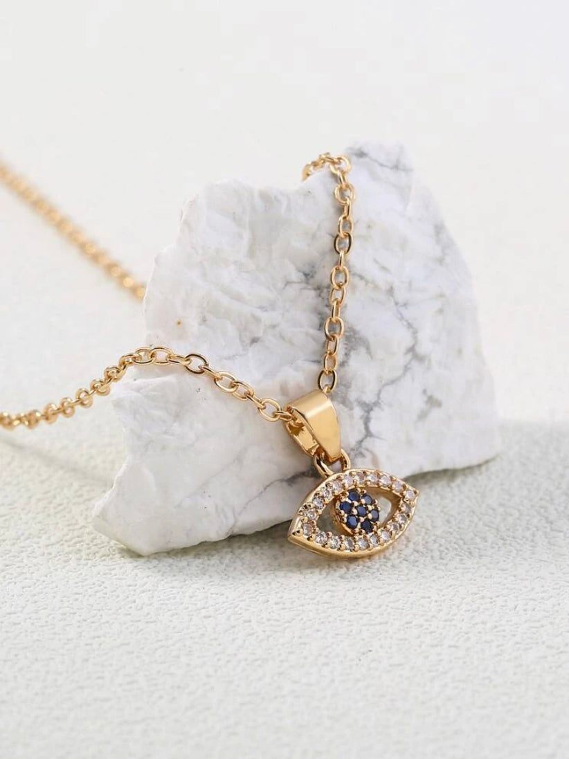 Evil eye necklace