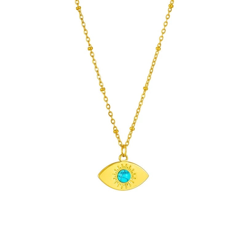 Evil eye necklace
