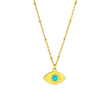 Evil eye necklace
