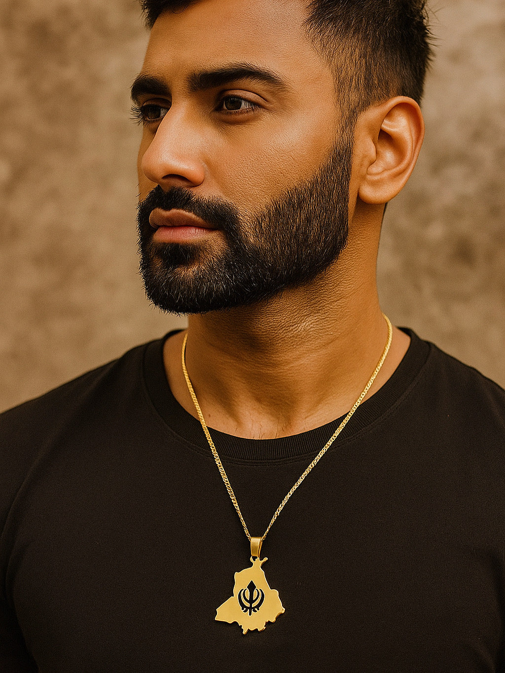 Punjab Khanda necklace