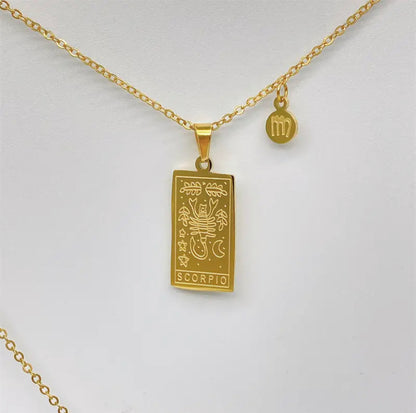 Zodiac signs necklace