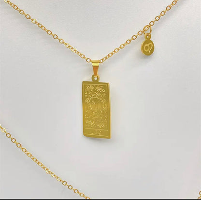Zodiac signs necklace