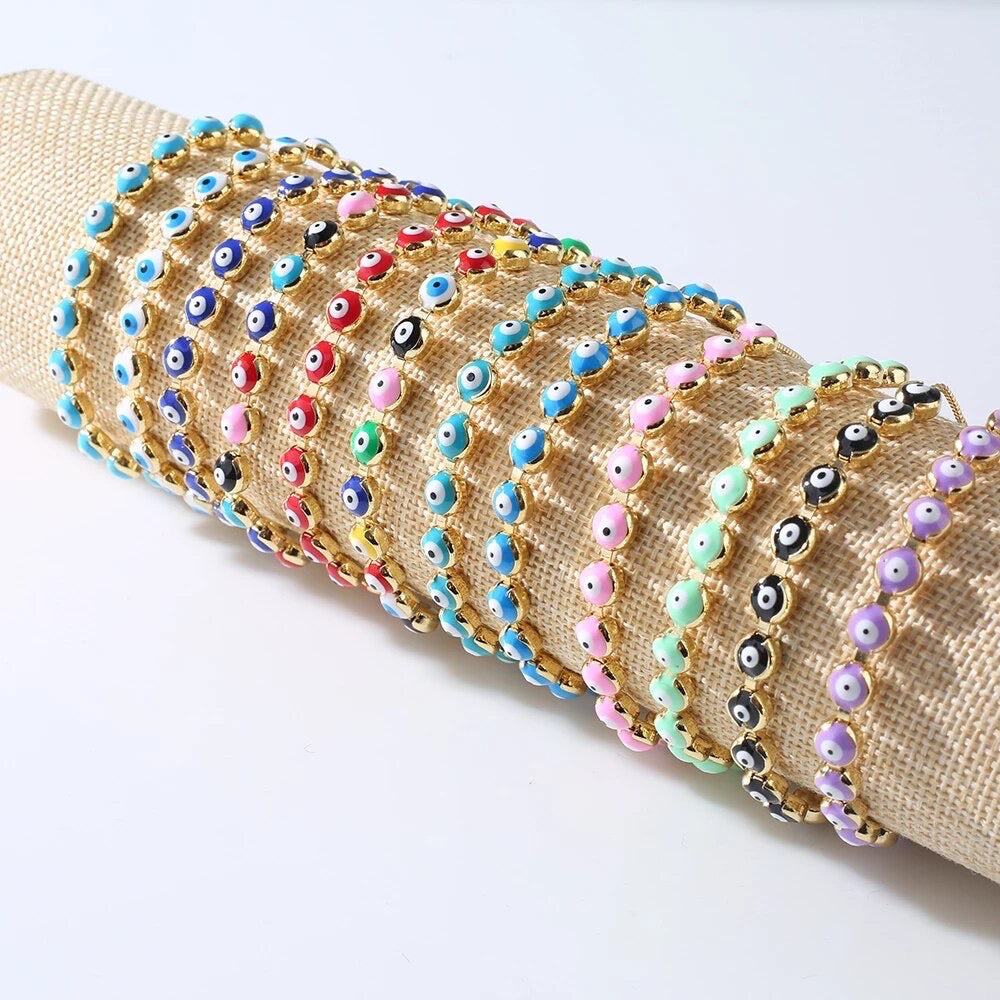 Evil eye bracelet