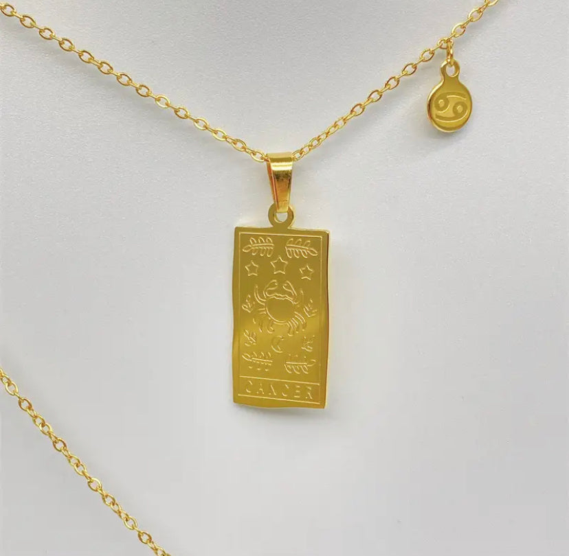 Zodiac signs necklace