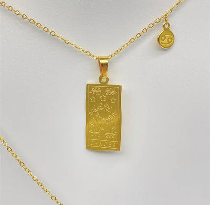 Zodiac signs necklace