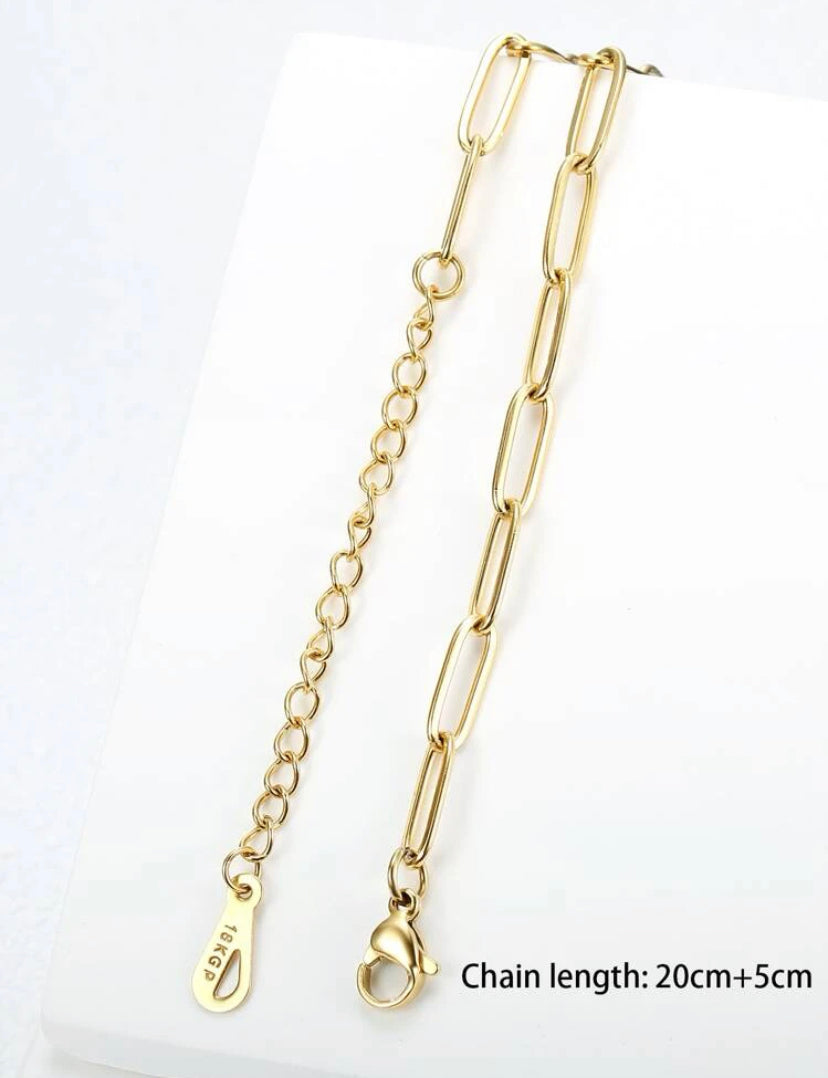 Gold plated bracelet