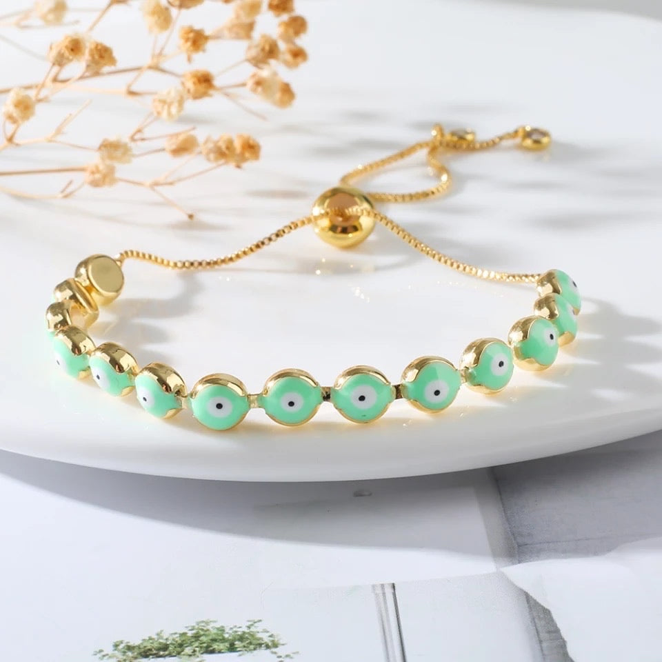 Evil eye bracelet