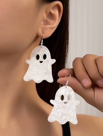 Ghost big earrings