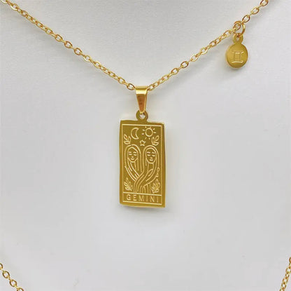 Zodiac signs necklace