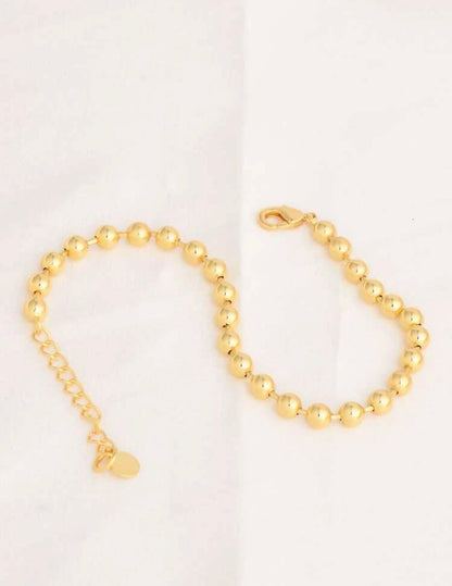 Gold plated bracelet