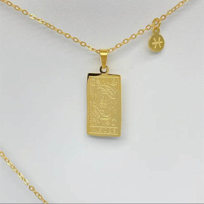 Zodiac signs necklace