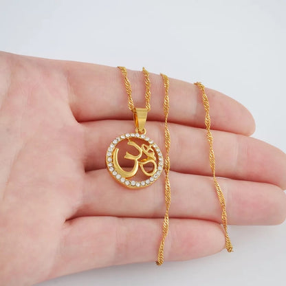 Om Ganesh necklace