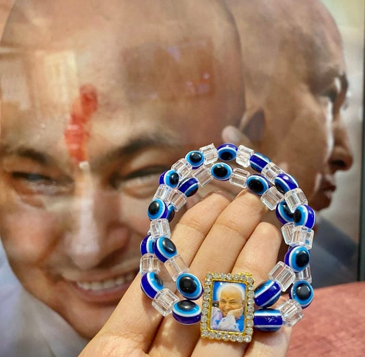 Jai Guruji evil eye bracelet