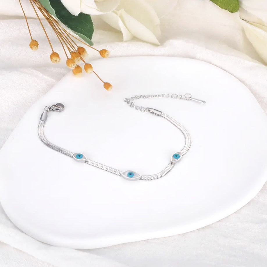 Evil eye bracelet