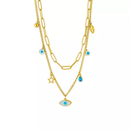 Evil eye necklace