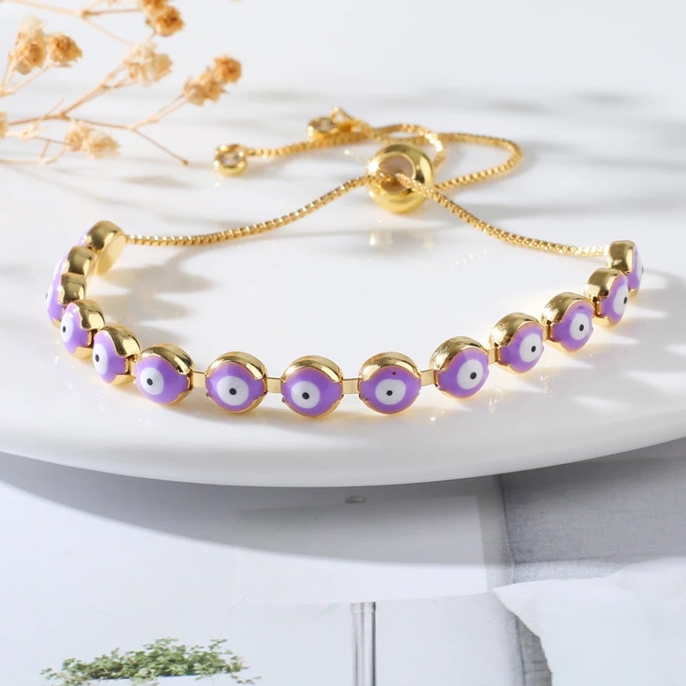 Evil eye bracelet