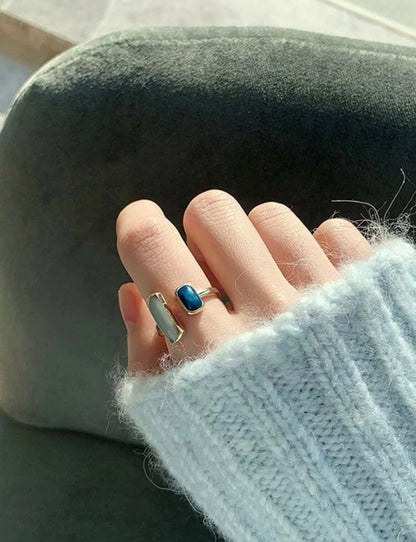 Aquamarine ring