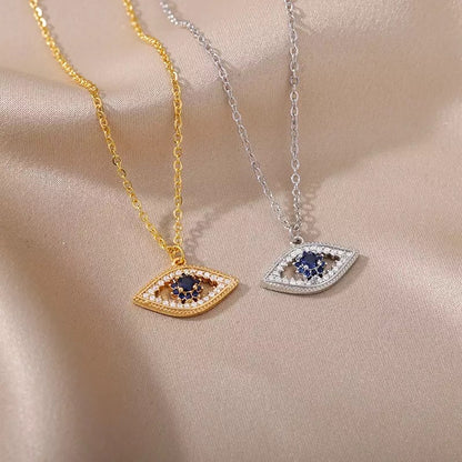 Evil eye necklace