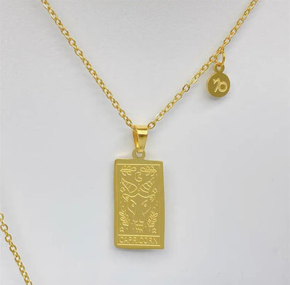Zodiac signs necklace