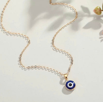 Evil eye choker necklace “Anjali”