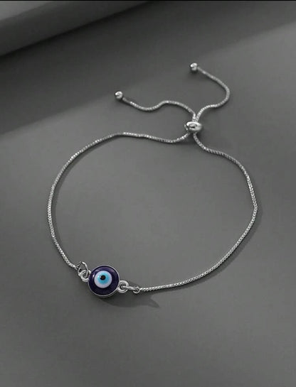 Minimalist Evil eye bracelet