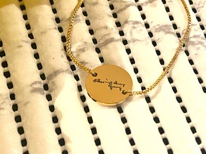 Jai Guruji blessings always bracelet