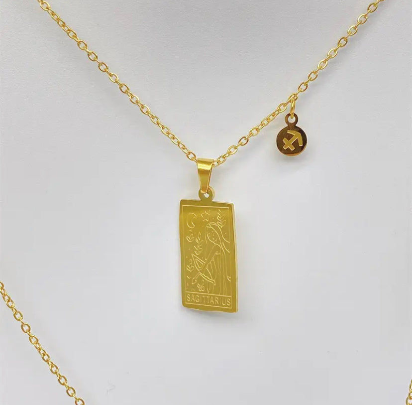 Zodiac signs necklace