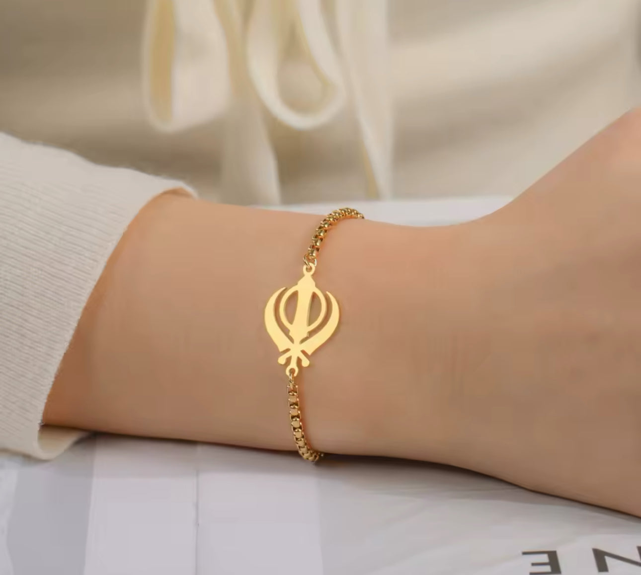 Khanda bracelet Shubh