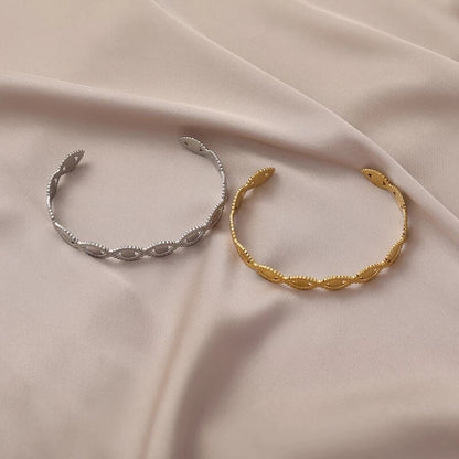 Evil eye cuff bangle